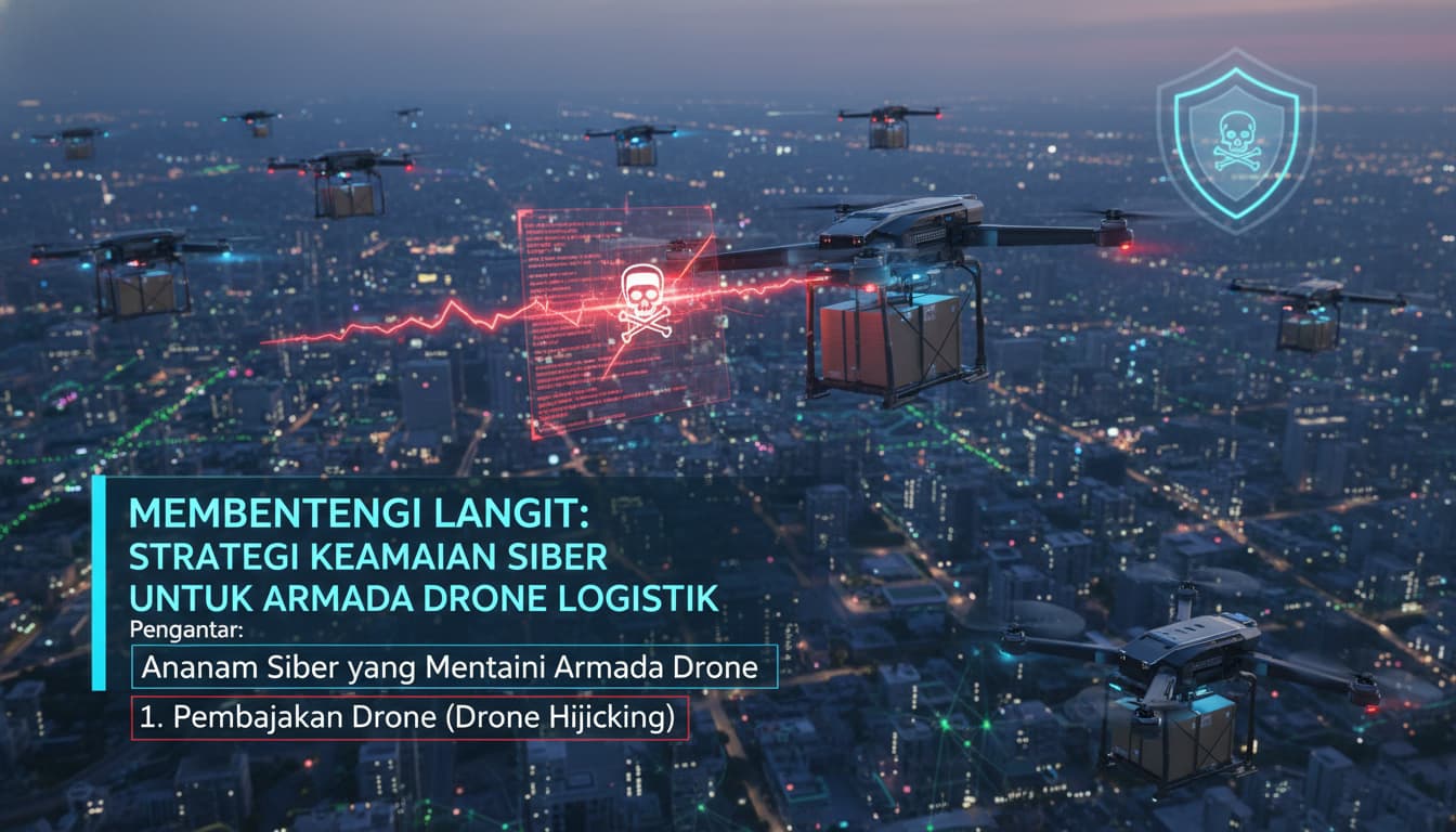 Membentengi Langit: Strategi Keamanan Siber untuk Armada Drone Logistik