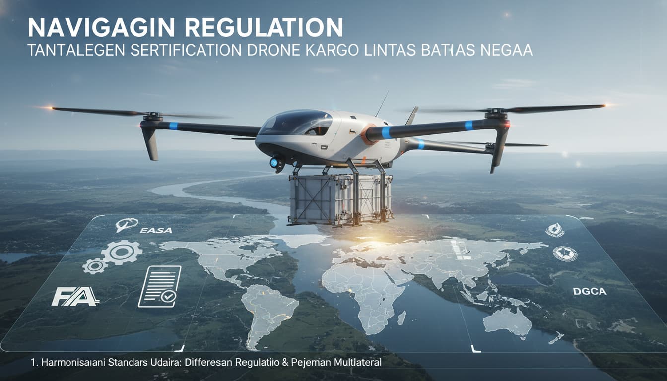 Navigasi Regulasi: Tantangan Sertifikasi Drone Kargo Lintas Batas Negara